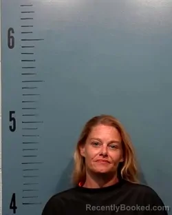 Mugshot of Amber Breck Burleson booked in Taylor County, Texas on July 23, 2026
