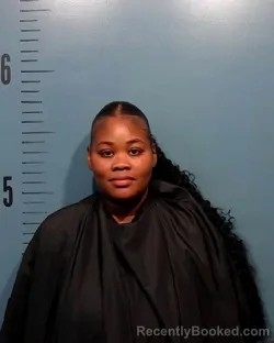 Mugshot of Shayla Janesha Hubbard booked in Taylor County, Texas on July 24, 2026