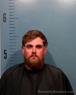Mugshot of Tyler Blake Mitchell booked in Taylor County, Texas on July 24, 2026