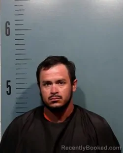 Mugshot of Anthony Ortego Moreno booked in Taylor County, Texas on July 26, 2026