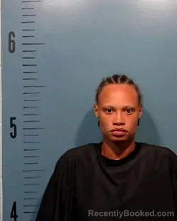 Mugshot of Jazmin Lanail Rockuemore booked in Taylor County, Texas on July 27, 2026