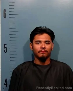 Mugshot of Gabriel Elijah Gonzales-Castillo booked in Taylor County, Texas on August 6, 2026