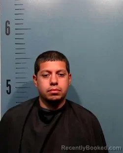 Mugshot of Miguel Angel Vazquez booked in Taylor County, Texas on August 12, 2026