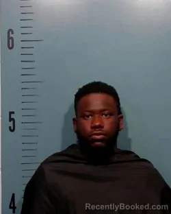 Mugshot of Marquise Dontrell Hodge Johnson booked in Taylor County, Texas on August 13, 2026