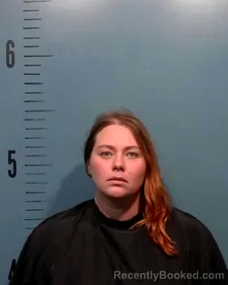 Mugshot of Elizabeth Rebekah Barnes booked in Taylor County, Texas on August 14, 2026