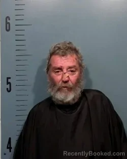 Mugshot of Gene Delmar Rumfield booked in Taylor County, Texas on August 15, 2026