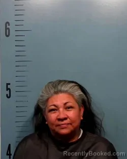 Mugshot of Norma Jean Menchaca booked in Taylor County, Texas on August 16, 2026