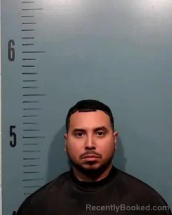 Mugshot of Charles Anthony Martinez booked in Taylor County, Texas on August 19, 2026