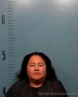 Mugshot of Gabriela Andrea Gomez Vaca booked in Taylor County, Texas on August 28, 2026