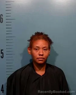 Mugshot of Jazmyn Aaliyah Johnson booked in Taylor County, Texas on September 10, 2026