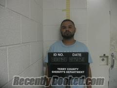 Booking photo from Terry County, Texas