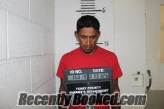 Booking photo from Terry County, Texas