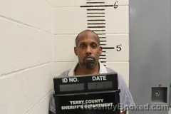 Mugshot of TYRONE HAMILTON booked in Terry County, Texas on March 25, 2026