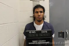 Mugshot of CAMERON GONZALES booked in Terry County, Texas on April 23, 2026