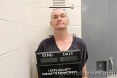 Mugshot of JUSTIN STUCKEY booked in Terry County, Texas on April 23, 2026