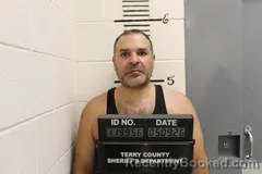 Mugshot of TREVOR MORENO booked in Terry County, Texas on May 9, 2026