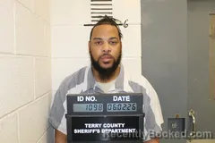 Mugshot of D'ANGELO JENKINS booked in Terry County, Texas on June 2, 2026
