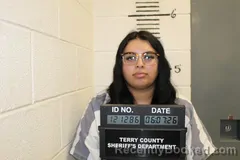 Mugshot of MELENY MENDOZA booked in Terry County, Texas on June 7, 2026