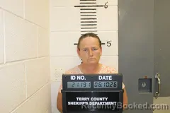 Mugshot of EVA WOLF booked in Terry County, Texas on June 10, 2026