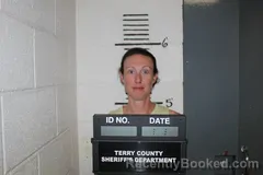 Mugshot of DANIELLE RICE booked in Terry County, Texas on June 17, 2026