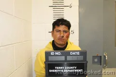 Mugshot of REYES RAMIREZ booked in Terry County, Texas on June 21, 2026