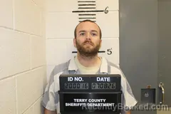 Mugshot of JUSTIN URBINA booked in Terry County, Texas on July 8, 2026