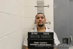 Mugshot of RHYS CLEVELAND booked in Terry County, Texas on July 17, 2026