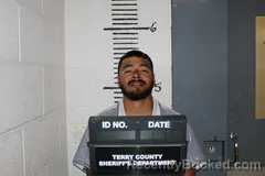 Mugshot of JUSTIN DELACRUZ booked in Terry County, Texas on July 25, 2026