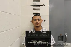 Mugshot of ALEX RODRIGUEZ DERAS booked in Terry County, Texas on July 28, 2026