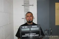 Mugshot of RAYMOND MARTINEZ booked in Terry County, Texas on July 29, 2026