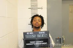 Mugshot of KARLANTE BROWN booked in Terry County, Texas on July 31, 2026