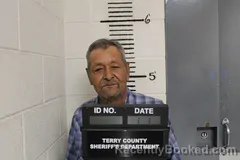 Mugshot of MARGARITO SAUCEDO booked in Terry County, Texas on August 3, 2026