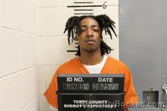 Mugshot of Tra'sean Johnson booked in Terry County, Texas on August 25, 2026