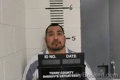 Mugshot of Hermenegildo Prado Perez booked in Terry County, Texas on August 26, 2026
