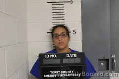 Mugshot of Kristina Medina booked in Terry County, Texas on August 27, 2026