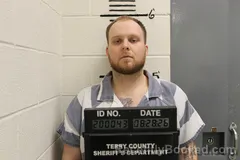 Mugshot of Tyler Vaughn booked in Terry County, Texas on August 28, 2026