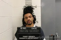 Mugshot of Anthony Hawkins booked in Terry County, Texas on September 2, 2026