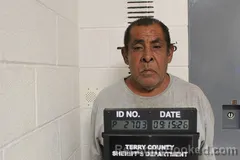 Mugshot of Juan Trevino booked in Terry County, Texas on September 15, 2026