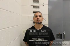 Mugshot of Raymond Perez booked in Terry County, Texas on October 1, 2026