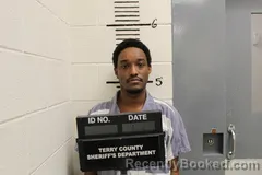 Mugshot of Donovin Brown booked in Terry County, Texas on October 2, 2026