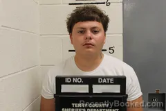 Mugshot of Matthew Bean booked in Terry County, Texas on October 25, 2026