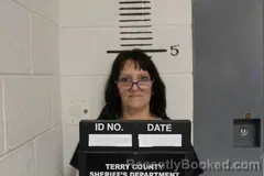 Mugshot of Kimberly Woods booked in Terry County, Texas on October 27, 2026