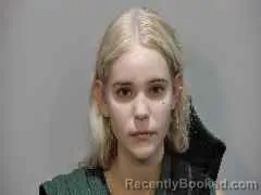 Mugshot of Sydney Marie Lucas booked in Monroe County, Florida on August 21, 2026