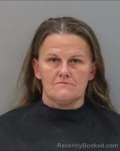 Mugshot of AMANDA WEIDNER booked in Tom Green County, Texas on March 30, 2026