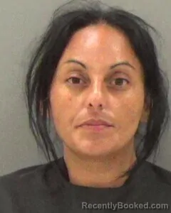 Mugshot of Veronica Lucio booked in Tom Green County, Texas on August 6, 2026