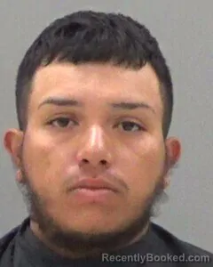 Mugshot of Nicanor Carrillo booked in Tom Green County, Texas on August 7, 2026