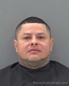Mugshot of Pastor Dominguez-Chiquito booked in Tom Green County, Texas on August 7, 2026