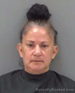 Mugshot of Amy Mendoza booked in Tom Green County, Texas on August 7, 2026