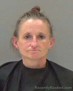 Mugshot of Kristyn Burney booked in Tom Green County, Texas on August 8, 2026