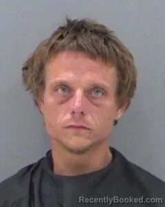 Mugshot of Cody Helvey booked in Tom Green County, Texas on August 8, 2026